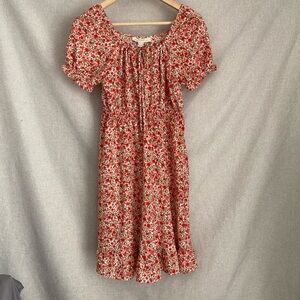 Monteau Ruched Waist Dress. Size M